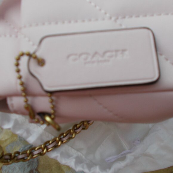 Coach Light pink  Quilted Handbag - Picture 9 of 10